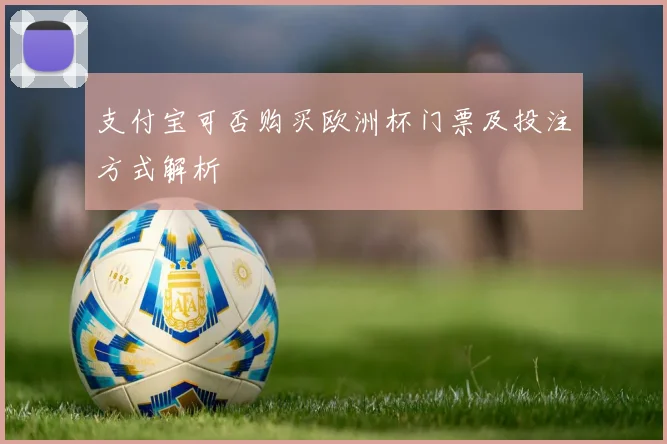 支付宝可否购买欧洲杯门票及投注方式解析