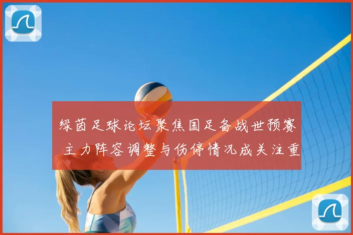 绿茵足球论坛聚焦国足备战世预赛 主力阵容调整与伤停情况成关注重点
